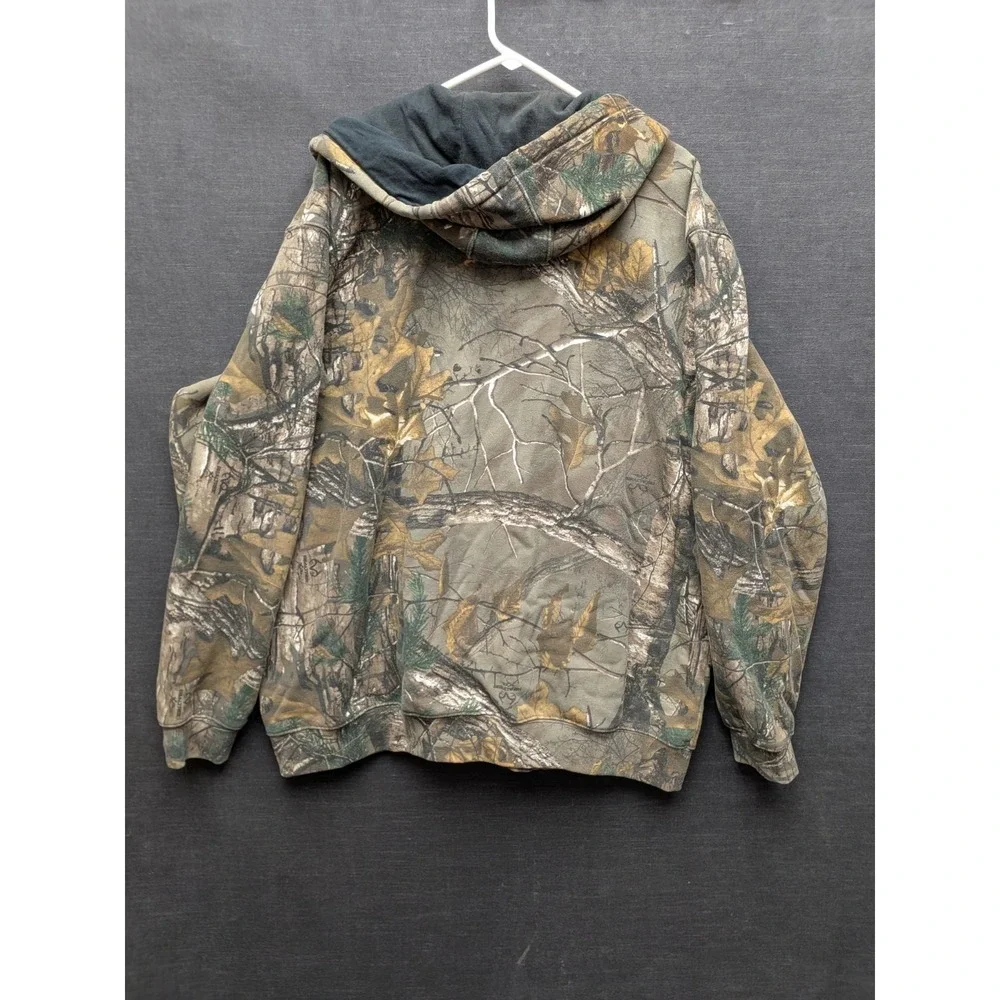 Carhartt Hoodie Jacket Camo Realtree Full Zip Original Fit K289-977 Men's 2XL - Picture 3 of 6